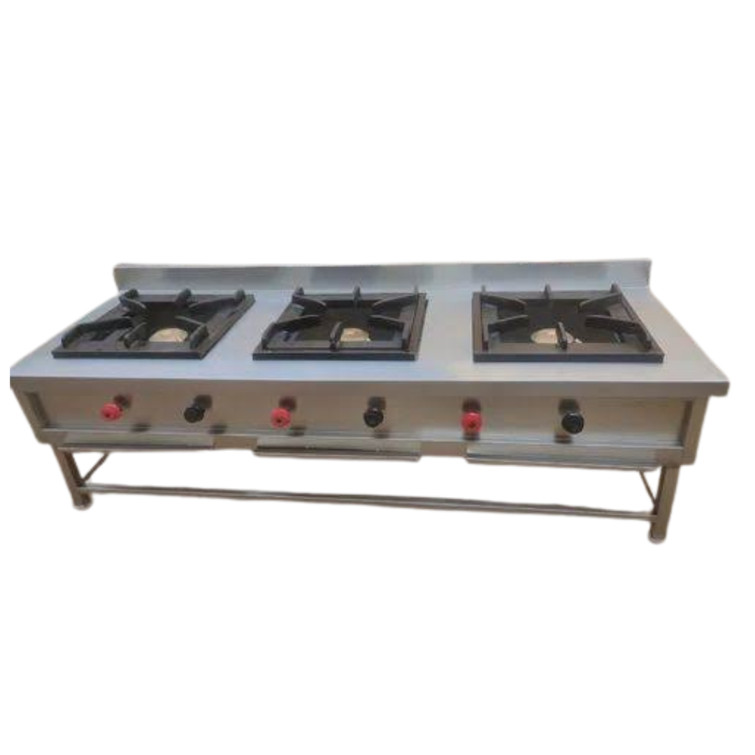 three burner